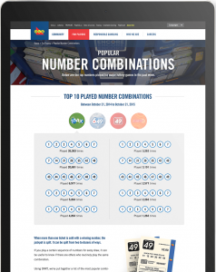 OLG Number Combinations webpage