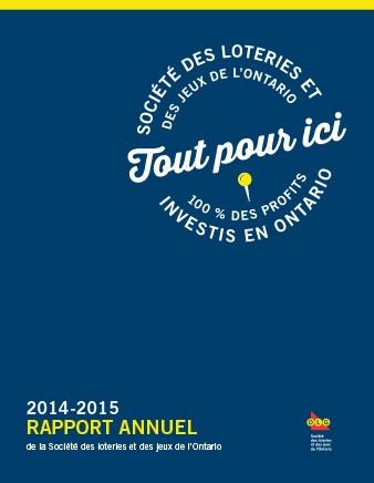 Couverture du rapport annuel d’OLG