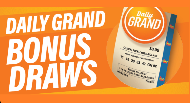 Daily Grand Bonus Draws