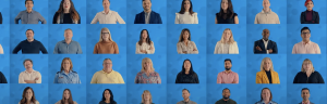 OLG’s Our Team banner, featuring a panel of diverse people