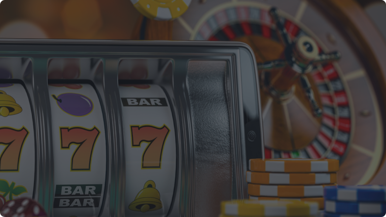 Casino Slot Machine, Cards, Roulette table image