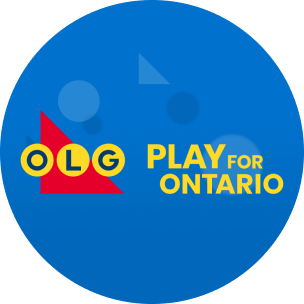 OLG logo with text that reads “Play for Ontario”.