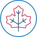 Icon of a maple leaf.