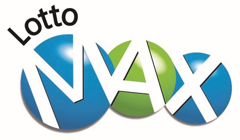 LOTTO MAX Logo - White Background Shadow