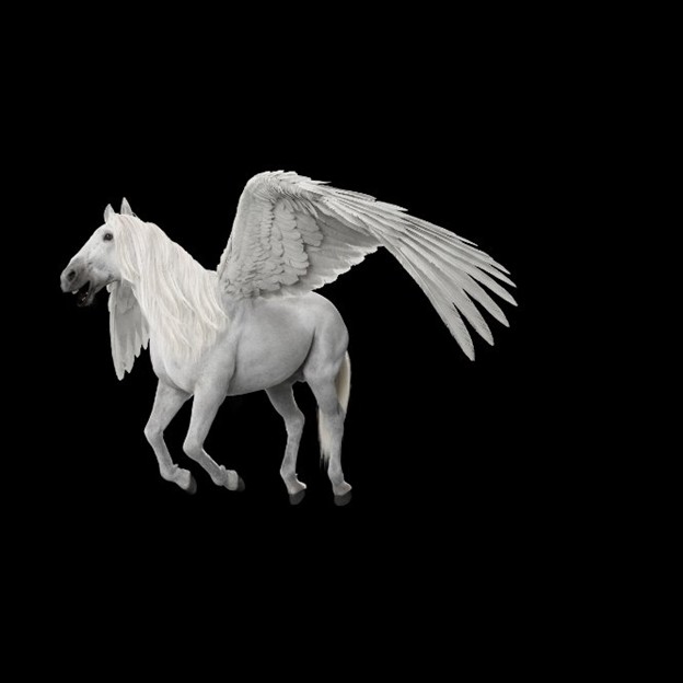 LOTTO MAX Mascot - Pam the Pegasus (Right Facing)