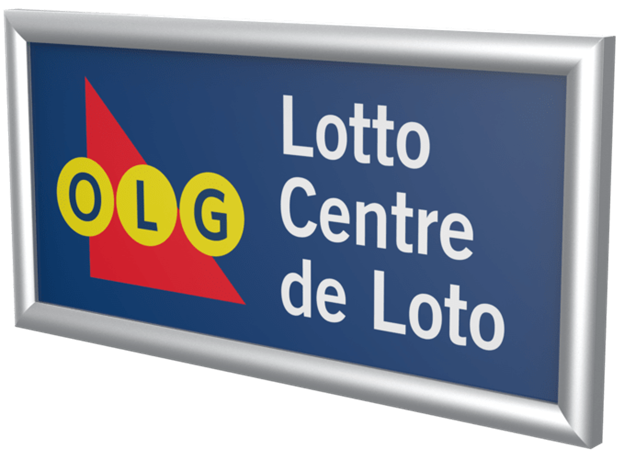 OLG Lottery Retail Sign