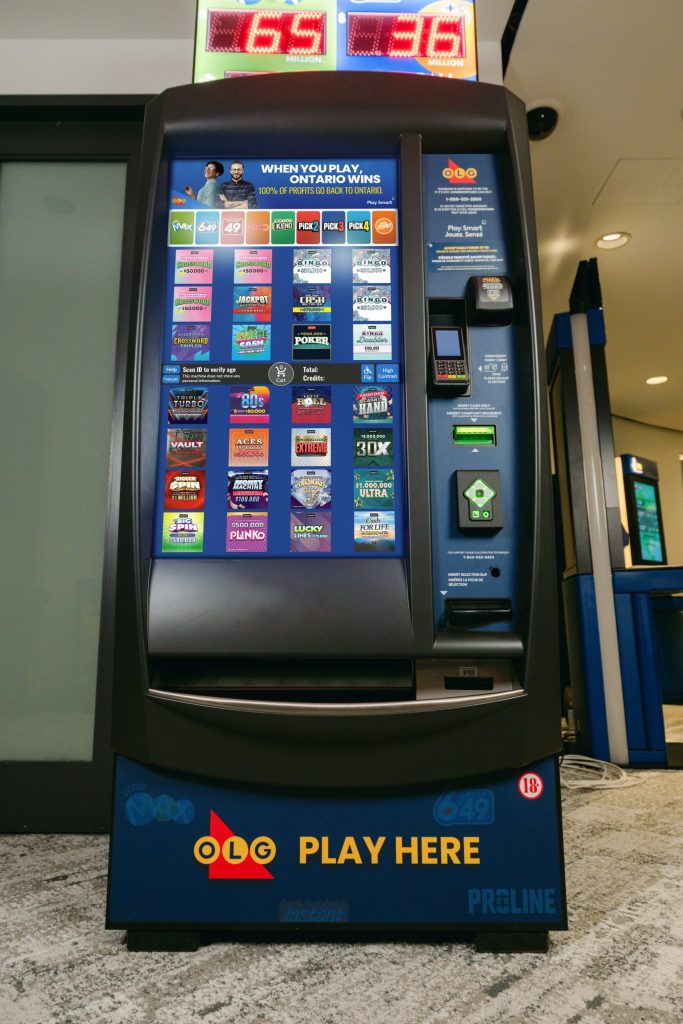 Self-Serve Lottery Terminal