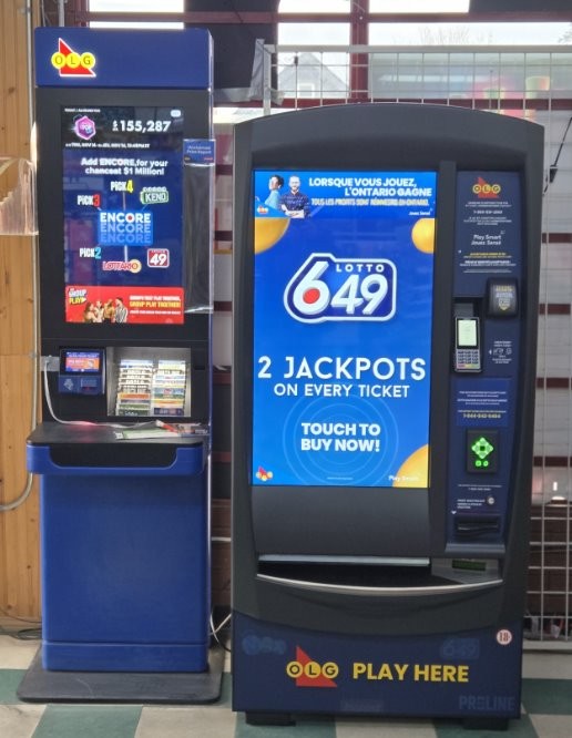 Self-Serve Lottery in Retail with OLG Playstand