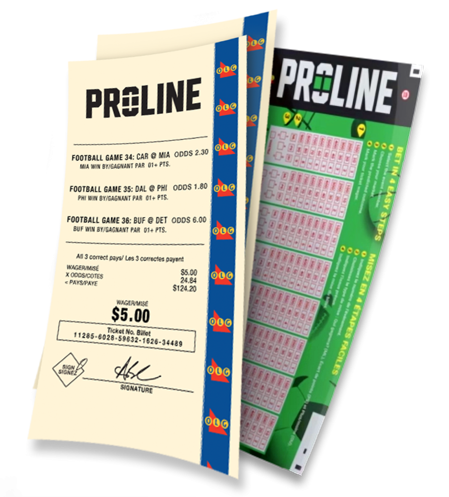 PROLINE Ticket and Bet Slip